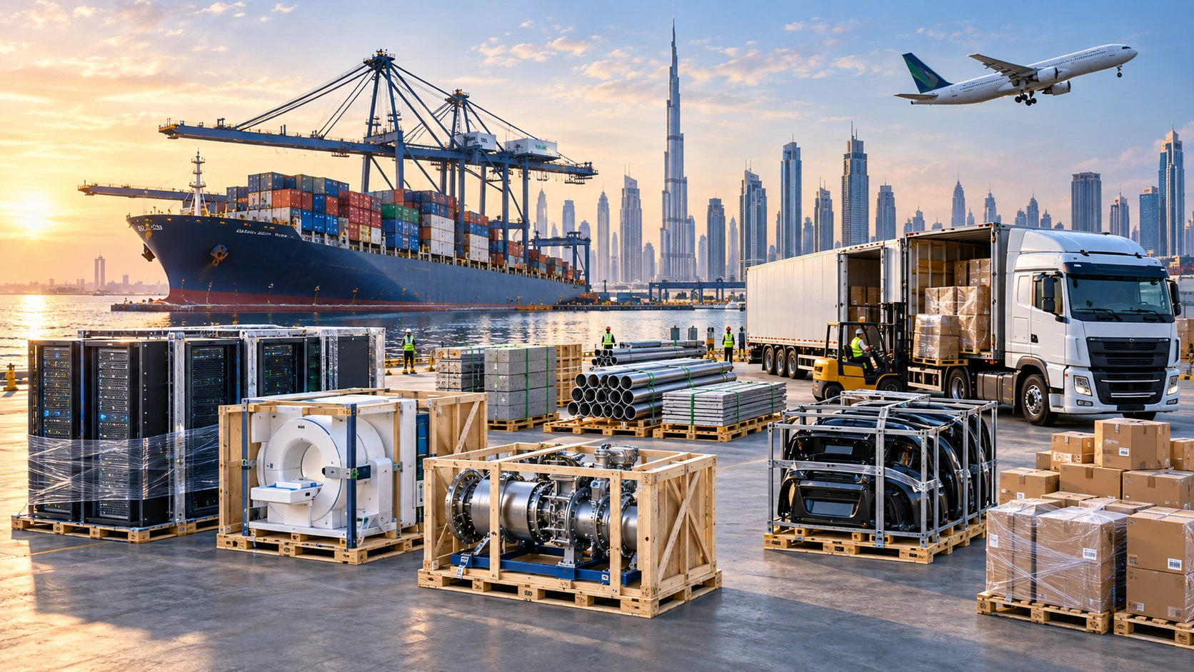 Industries served by VMG International Cargo across UAE and global logistics markets