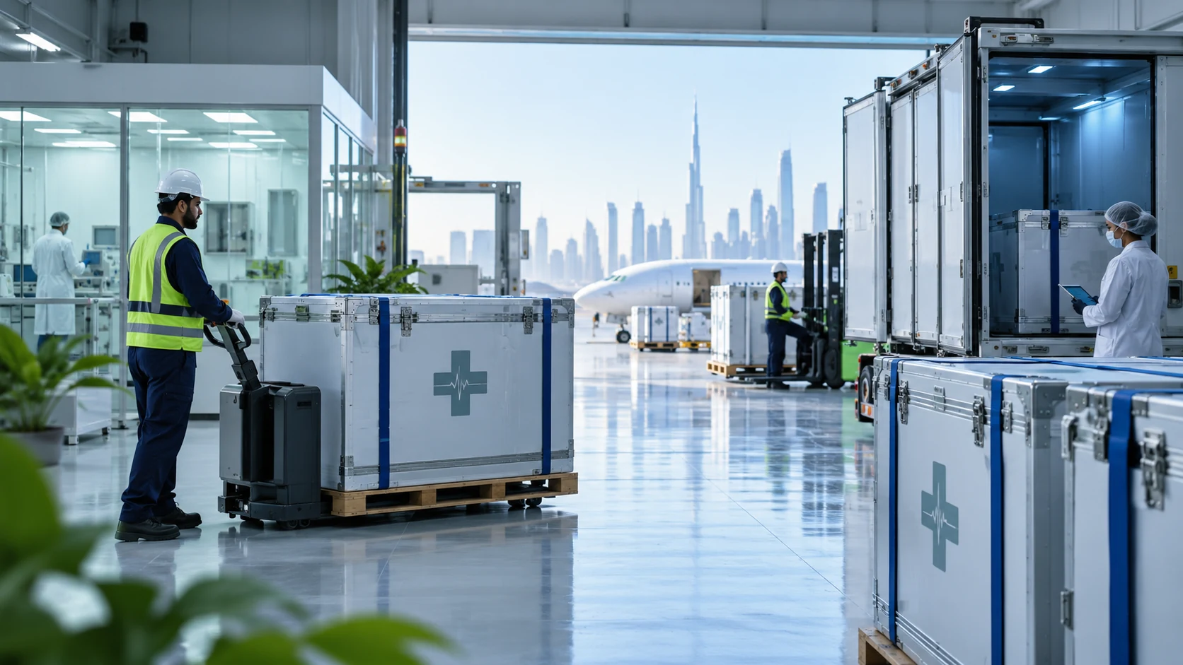 Healthcare logistics solutions in the UAE