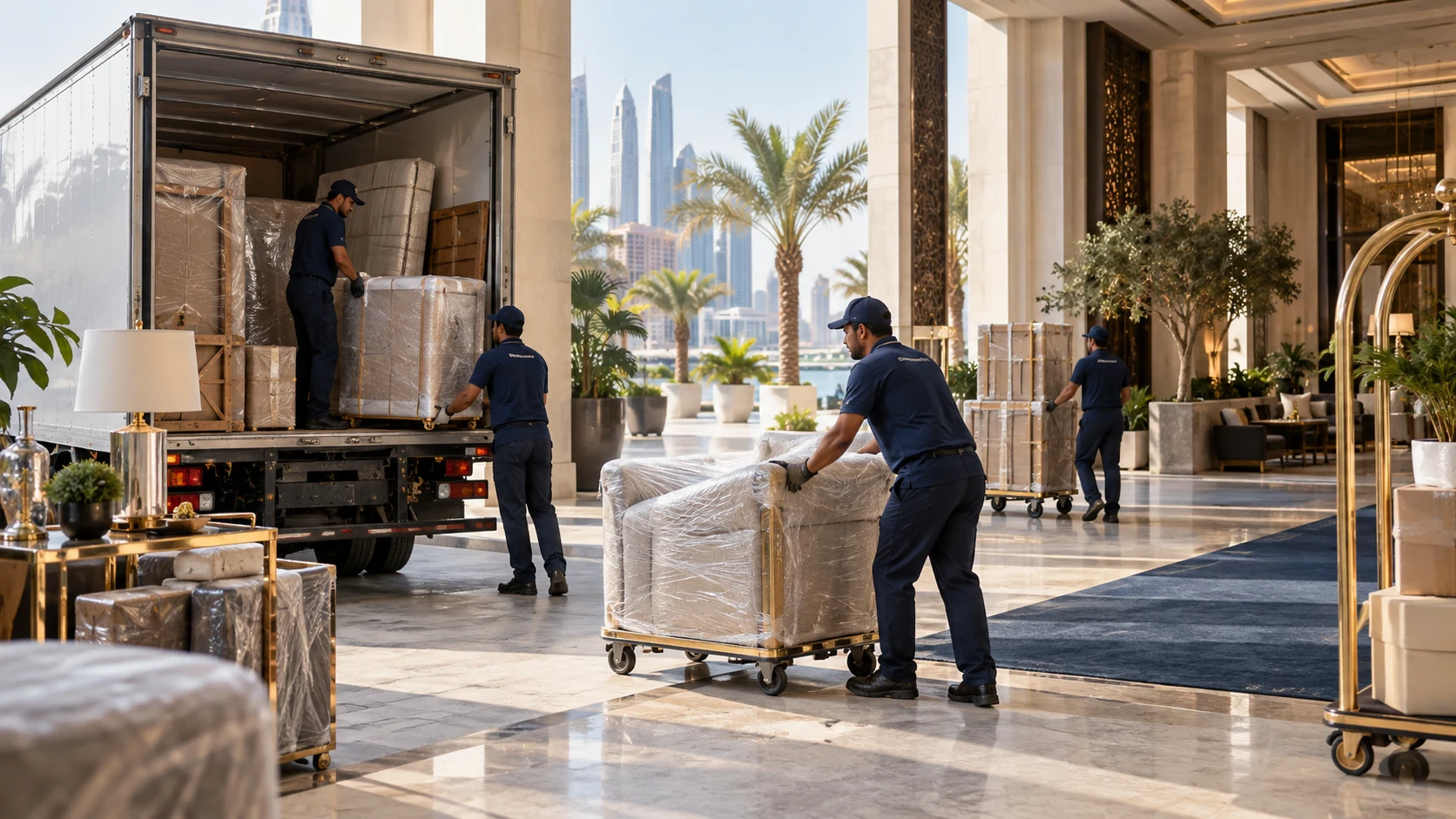 Hospitality logistics solutions in the UAE