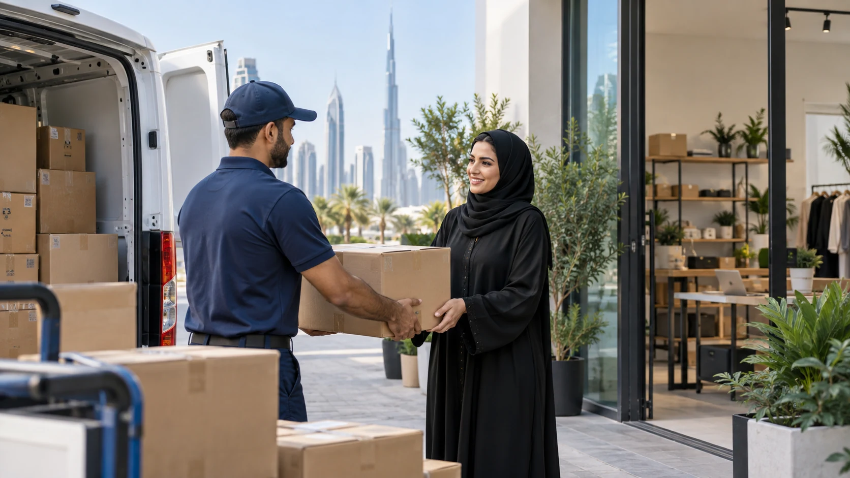 Professional & SME Businesses logistics solutions in the UAE