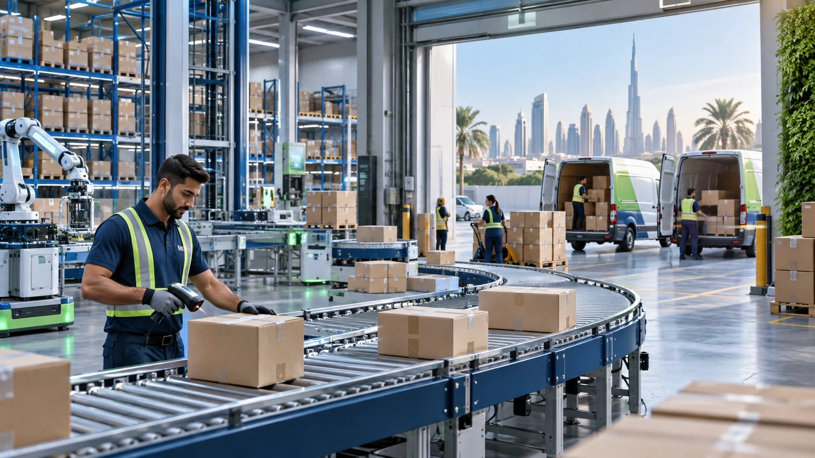 Retail & E-Commerce logistics solutions in the UAE
