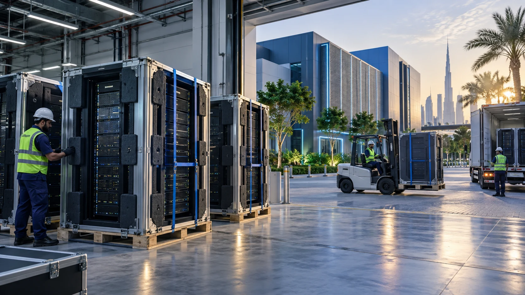 Technology & Data Centres logistics solutions in the UAE