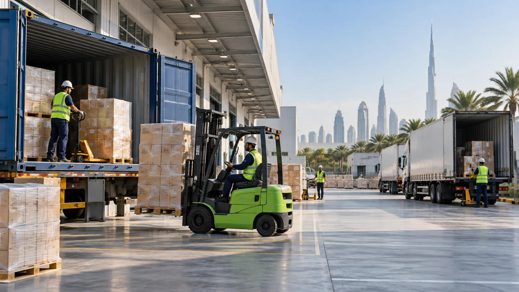 Trading & Distribution logistics solutions in the UAE