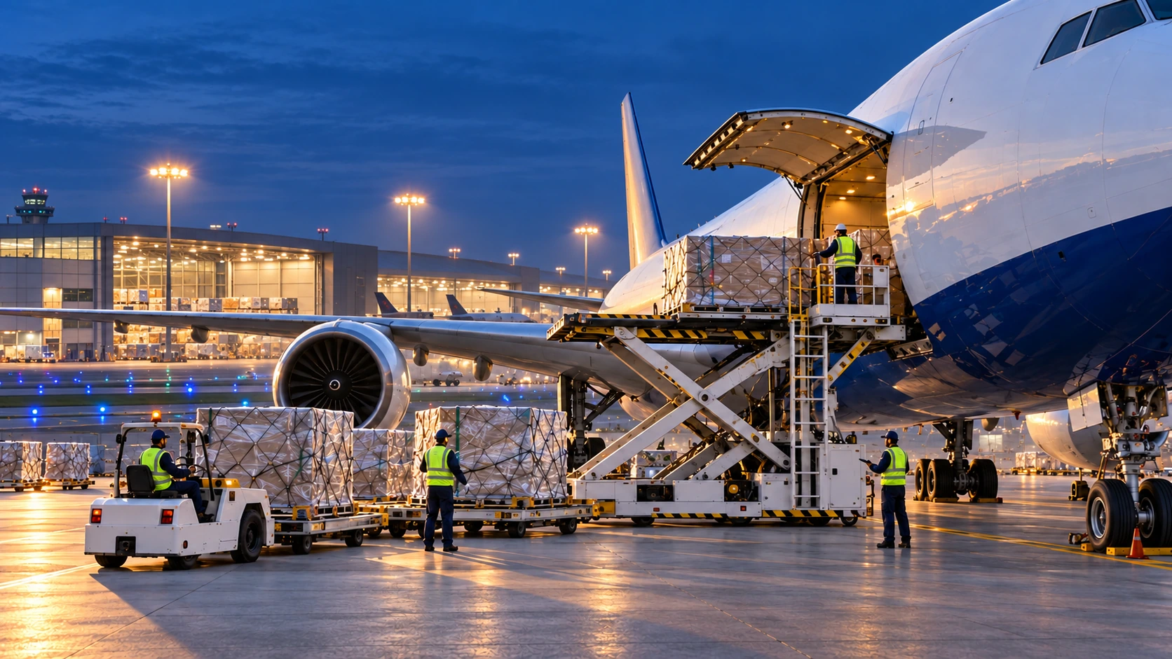 Air cargo loading
